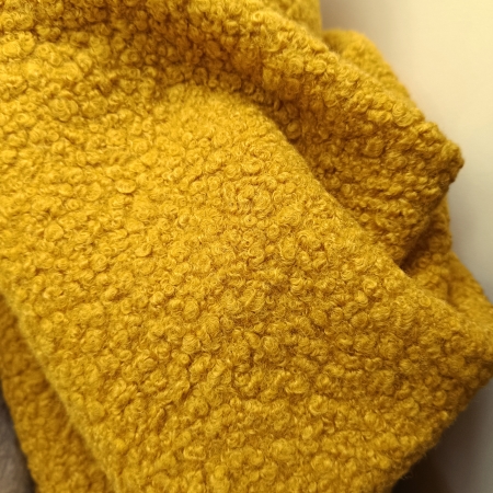 Boucle - Locken - senf - gelb